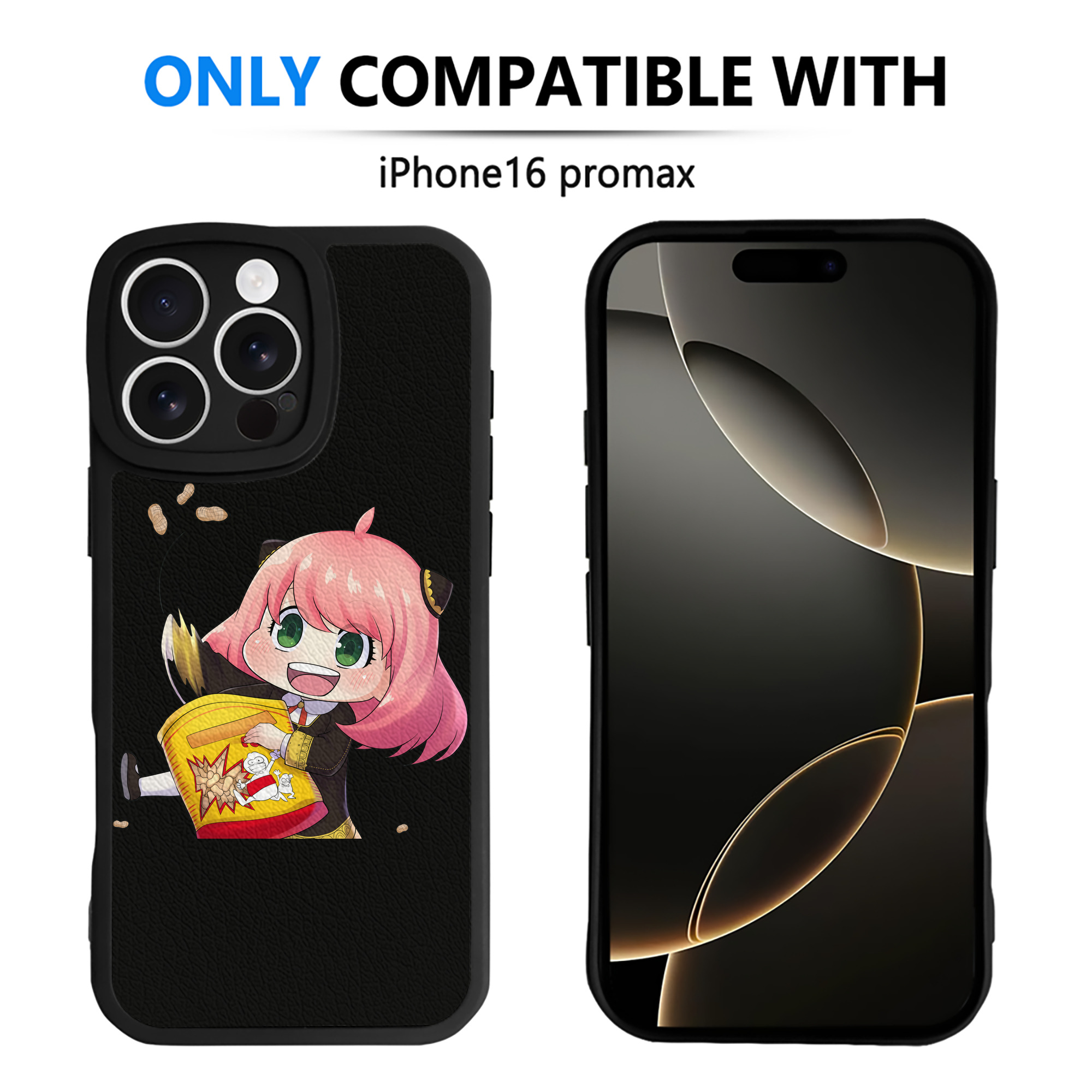 （画像用） SPY×FAMILY间谍家家酒 【iPhone 16シリーズ対応】シリコンスマホケース（レザー調） 材質：シリコン